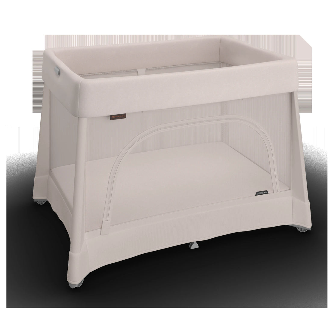 UPPAbaby Remi V2 Playard in Townsend Beige Soft Knit - playard configuration from above