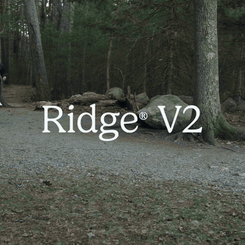 UPPAbaby Ridge V2 square hero showing all-terrain stroller use