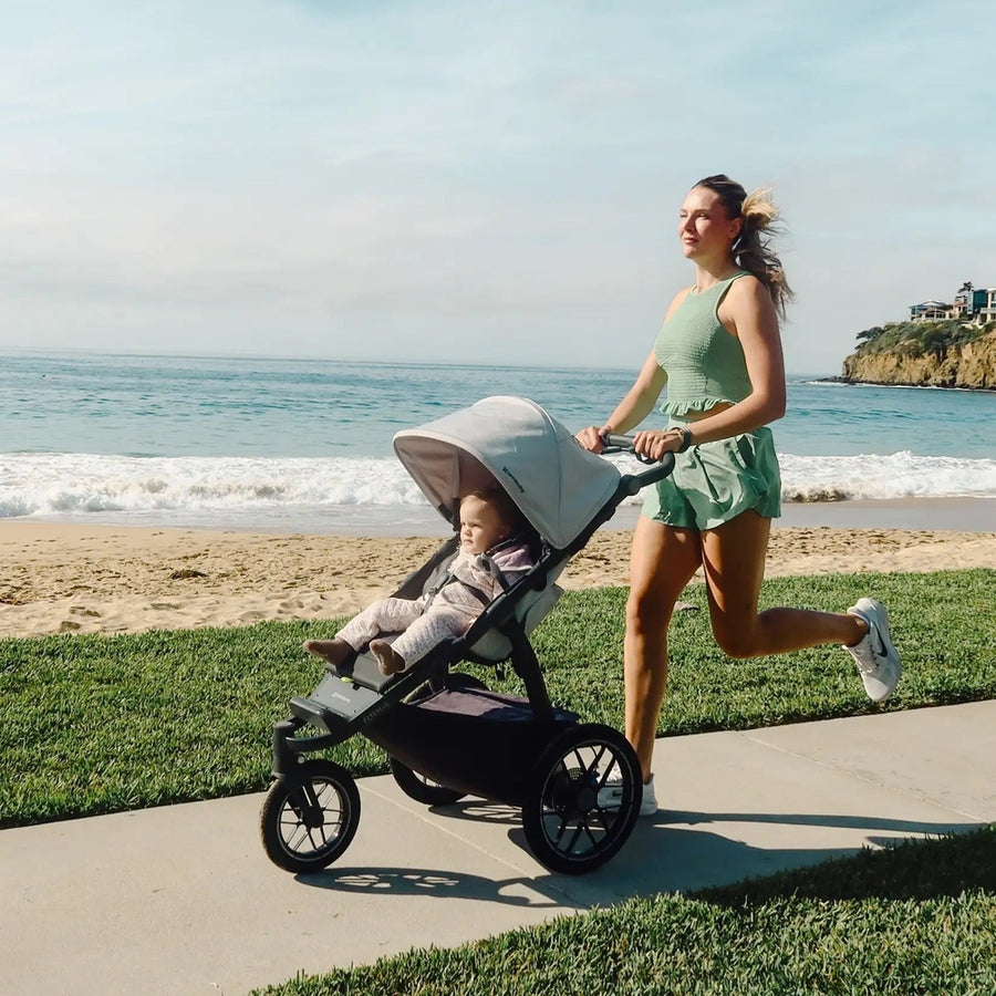UPPABABY UPPAbaby Ridge V2 Stroller stroller shown from image 2 of 10 with visible canopy, handlebar and wheel setup in product finish img 2