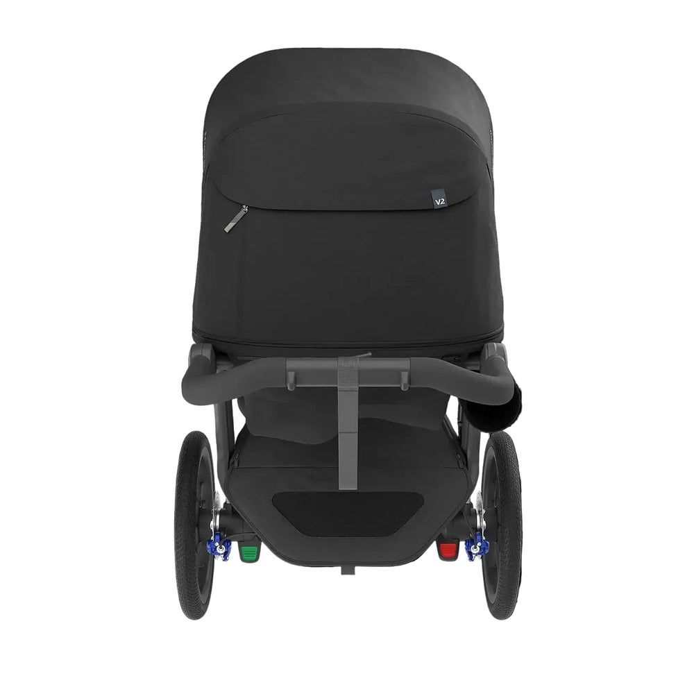 UPPABABY UPPAbaby Ridge V2 Stroller stroller shown from image 7 of 10 with visible canopy, handlebar and wheel setup in product finish img 7