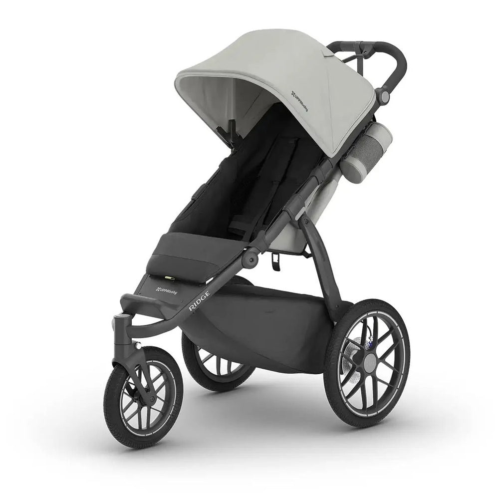 UPPABABY UPPAbaby Ridge V2 Stroller stroller shown from image 10 of 10 with visible canopy, handlebar and wheel setup in product finish img