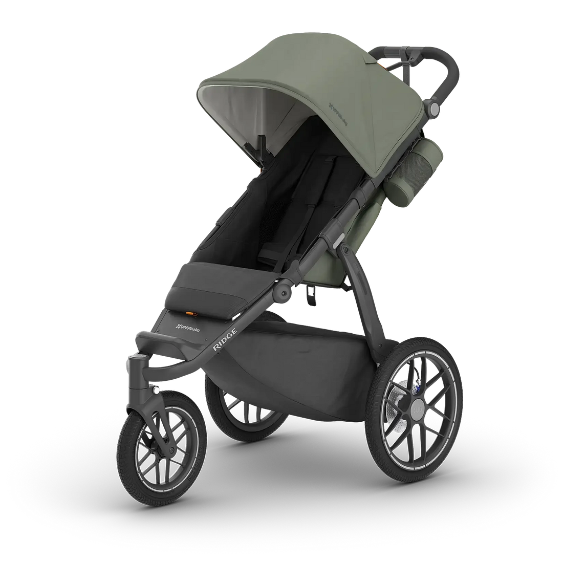UPPAbaby Ridge V2 — Evelyn-Meadow Green Carbon Frame — product view