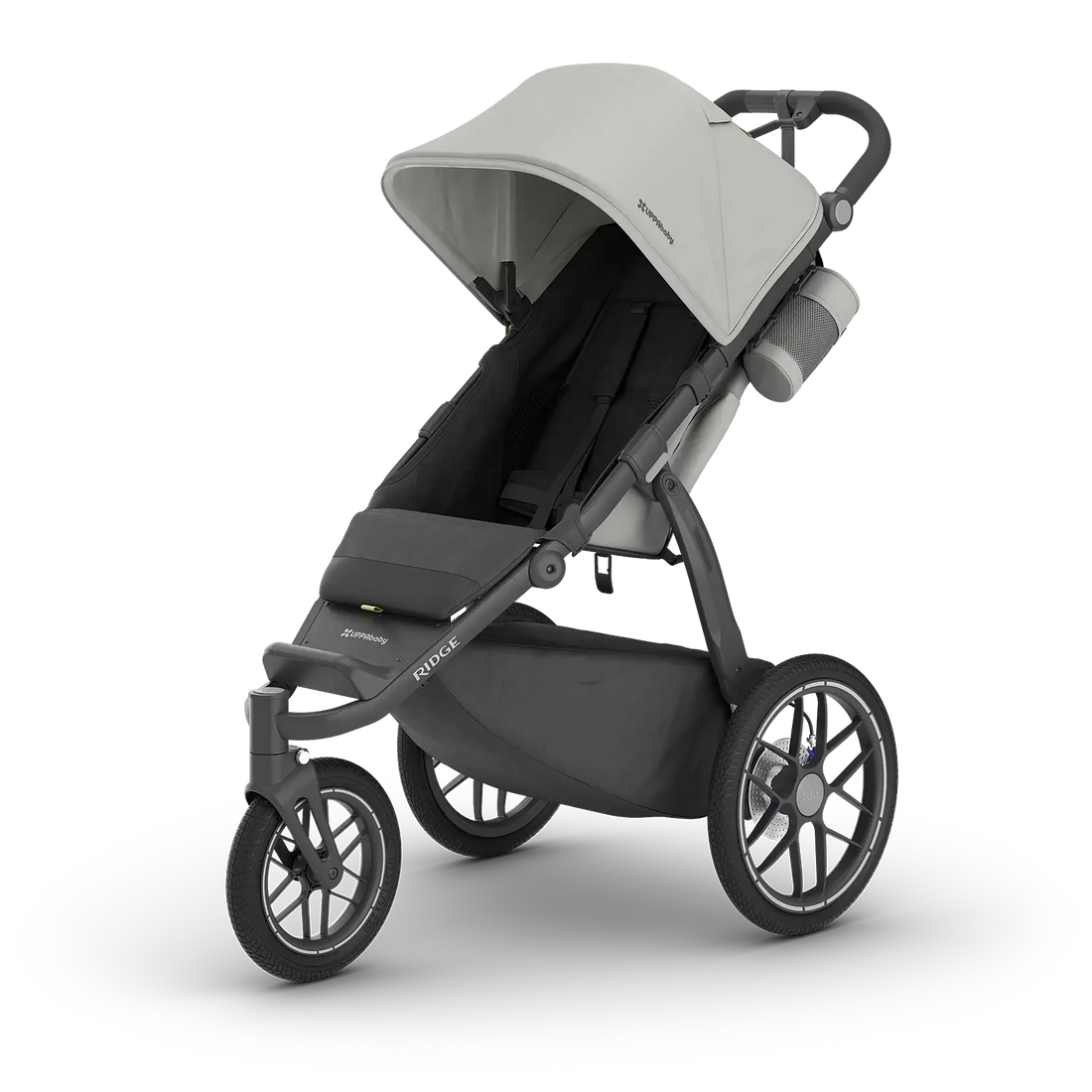 UPPAbaby Ridge V2 — Savannah-Pearl Grey Carbon Frame — product view