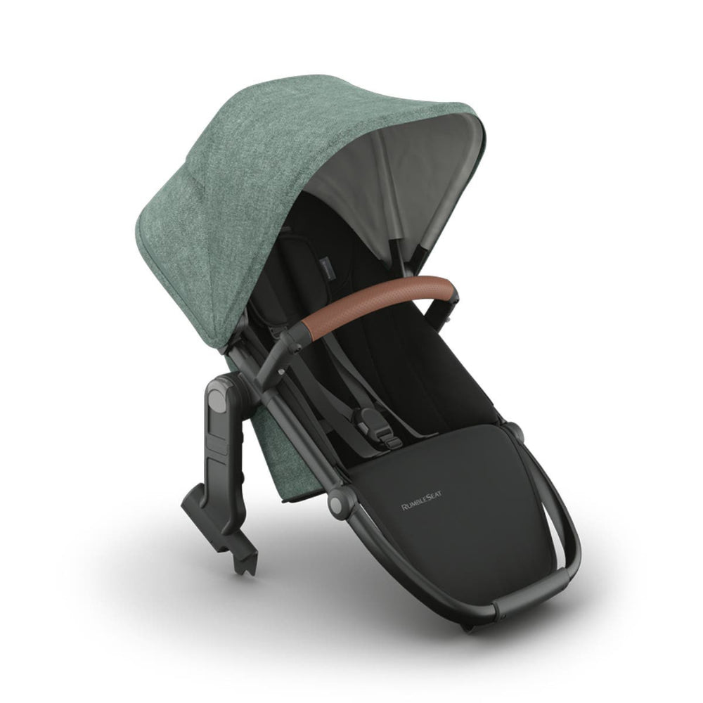 UPPAbaby Vista Rumble Seat V3 - Gwen - Green Mélange | Carbon Frame