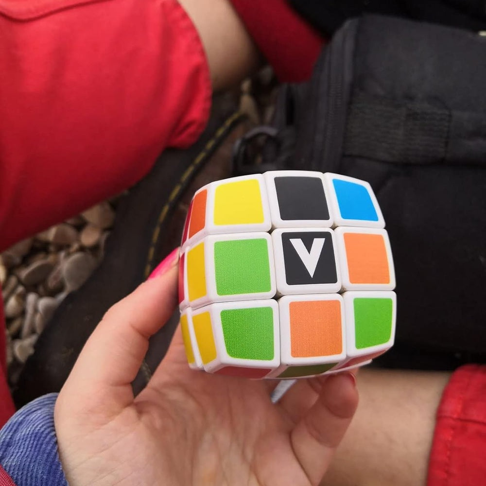V-CUBE 3X3 Colour-Matching Puzzle Curved Shape | baby enRoute Canada