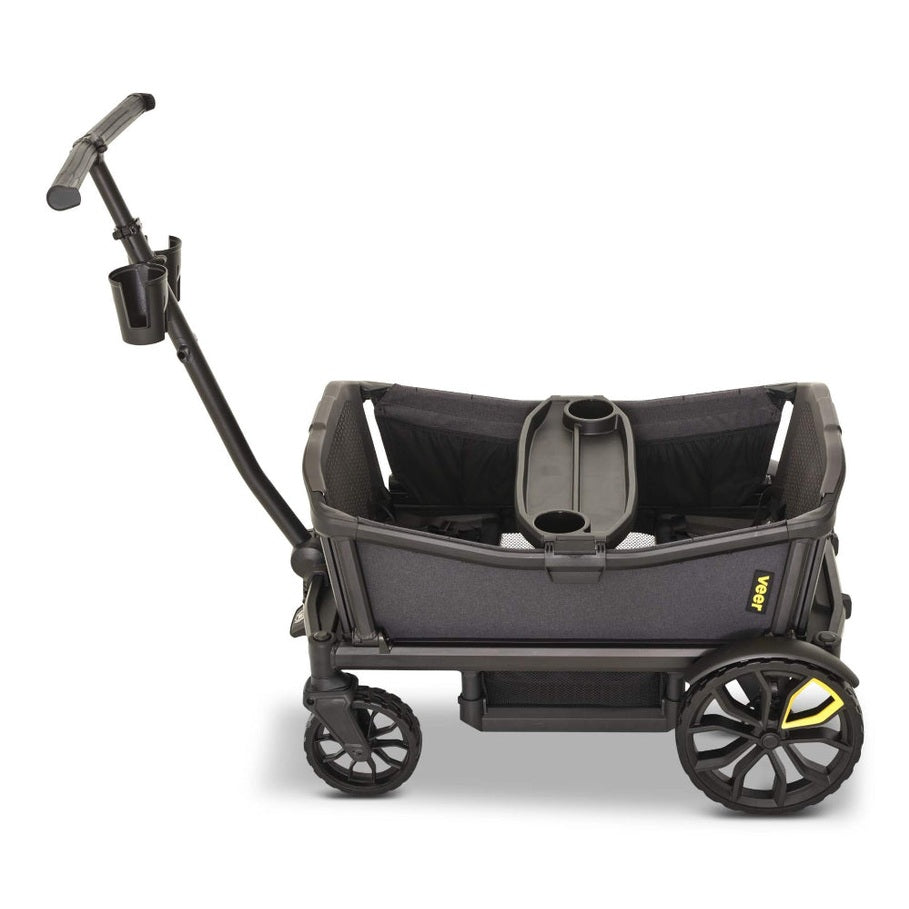 Veer All-Terrain Cruiser XL Wagon with adjustable handle, cup holders, and large wheels