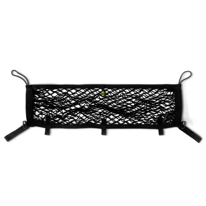 Veer Cargo Net for strollers, black mesh with side straps and hooks, VEER.