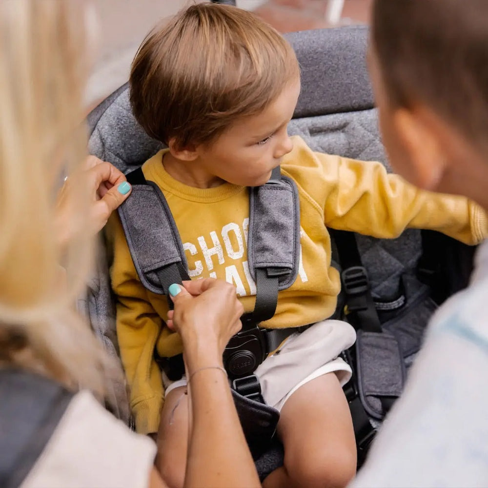 VEER Veer Comfort Seat for Toddler XL padded seat with 5-point harness and center buckle img 2/8