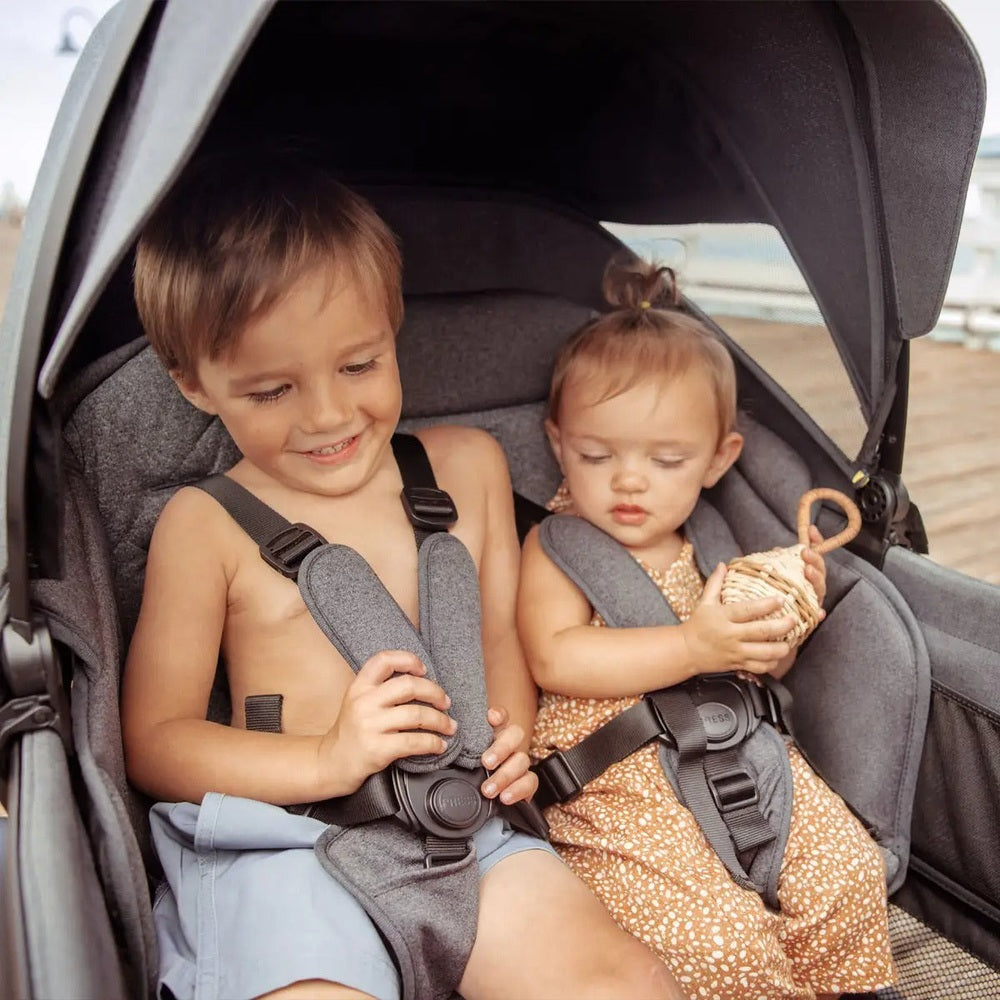 VEER Veer Comfort Seat for Toddler XL side-by-side double seat with 5-point harness and canopy img 4/8