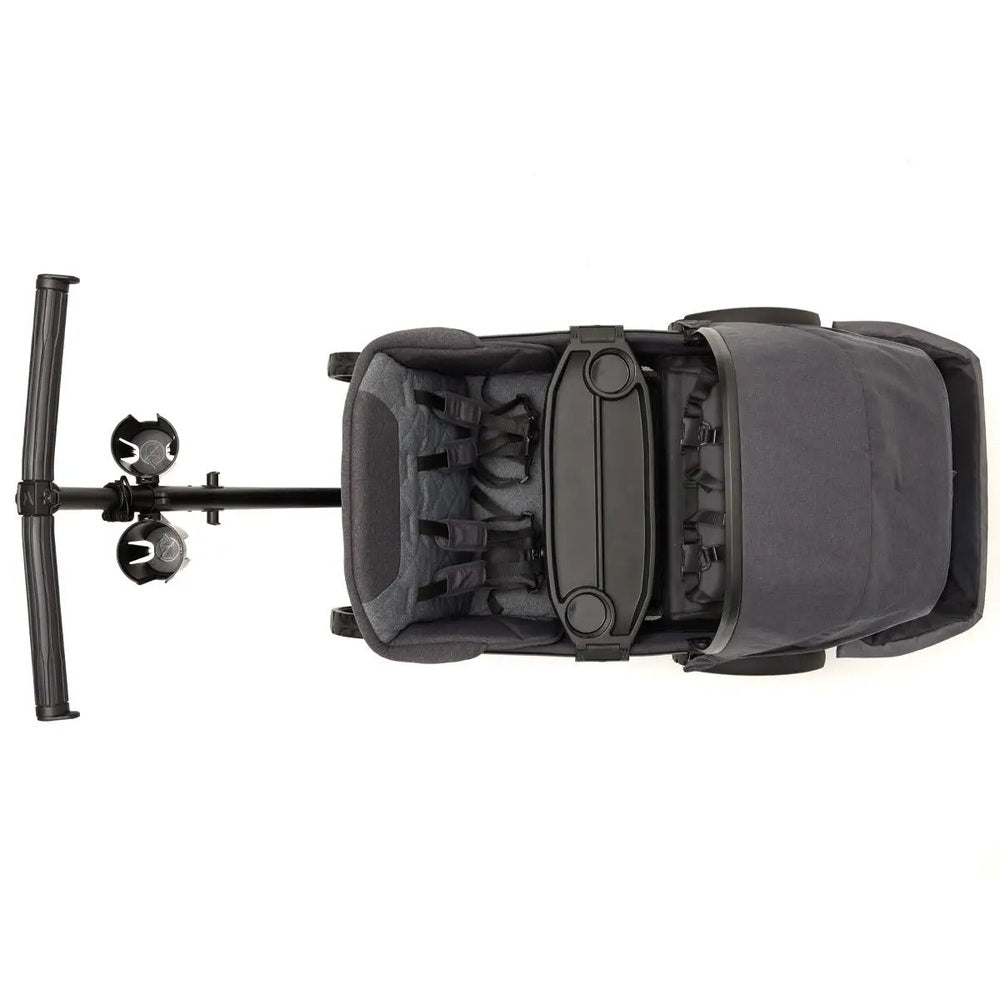 VEER Veer Comfort Seat for Toddler XL padded seat with 5-point harness on wheeled cart base img 6/8