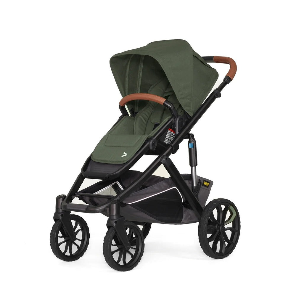 Veer Switch&Roll Luxe Single-to-Double Stroller Bundle with Leather Kit