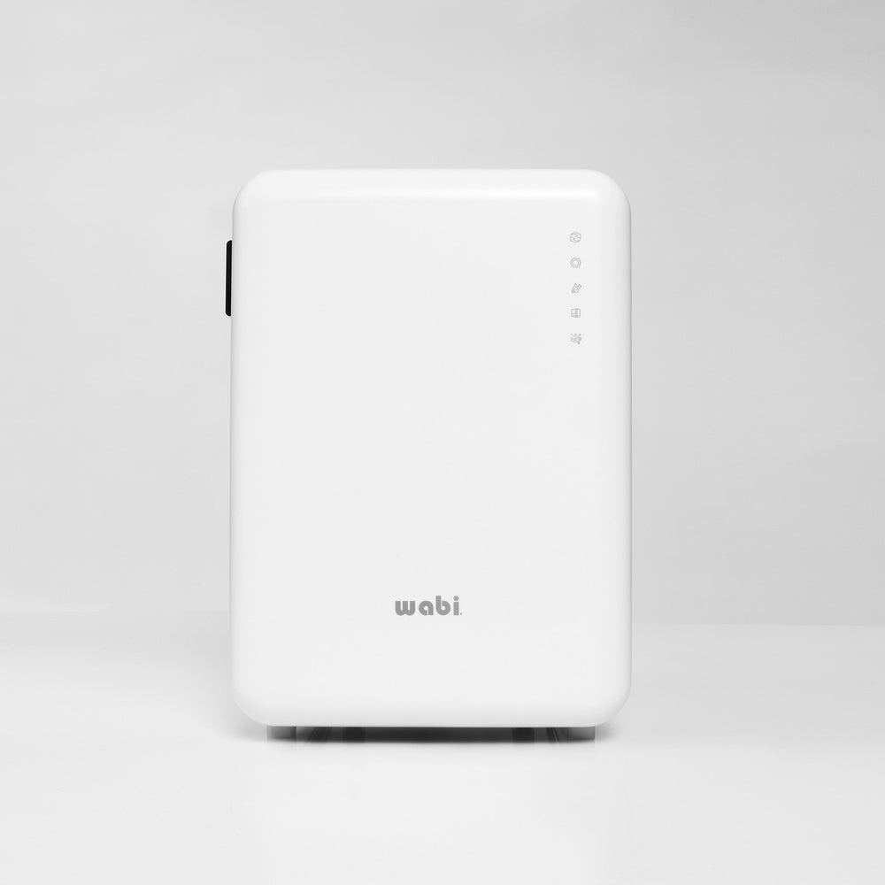 Wabi Baby UVC LED Sterilizer & Dryer 360, white countertop UV bottle sterilizer