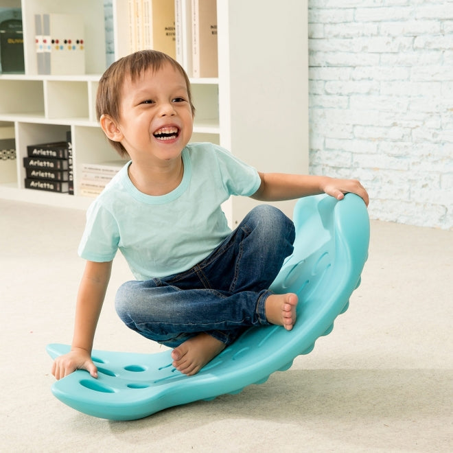 Weplay Whally Board Blue toddler balance board, plastic kids' activity toy for balancing