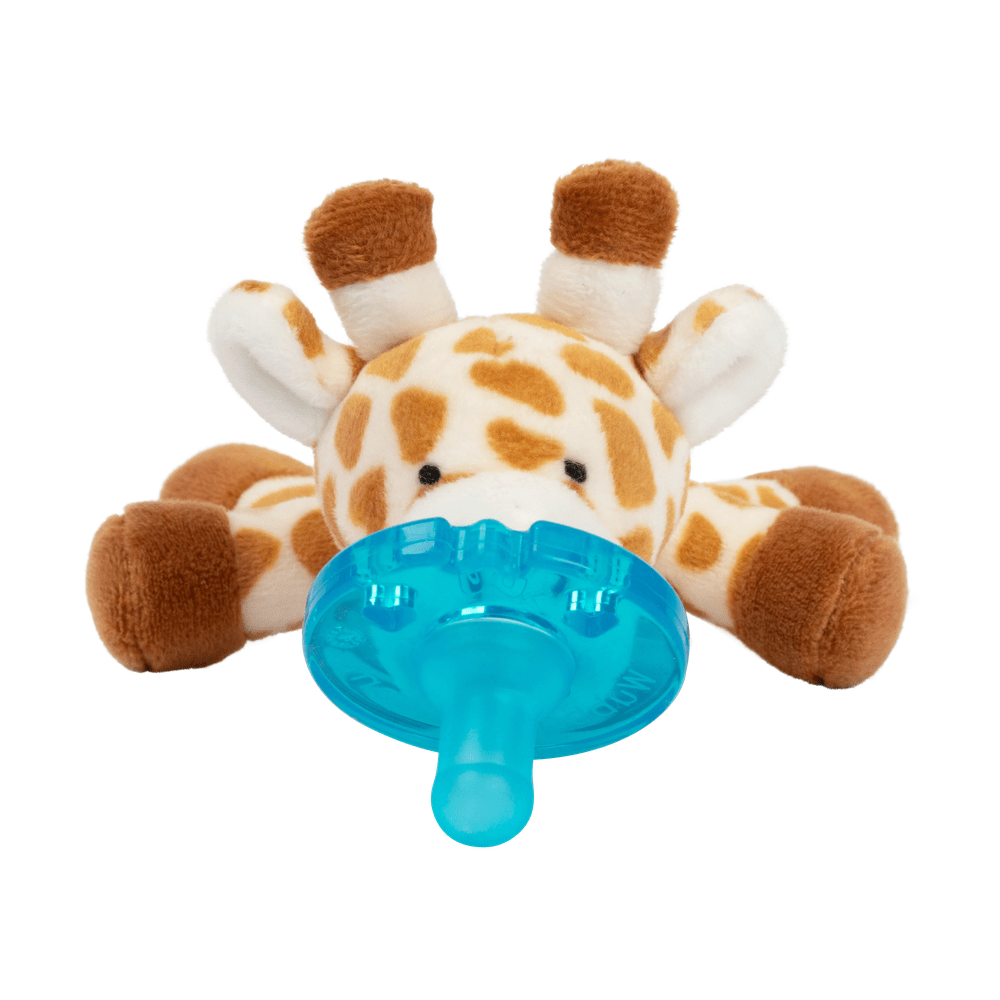 WubbaNub Infant Plush Toy Pacifier Giraffe