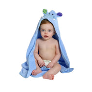 Zoocchini Baby Terry Hooded Bath Towel (0-18M)