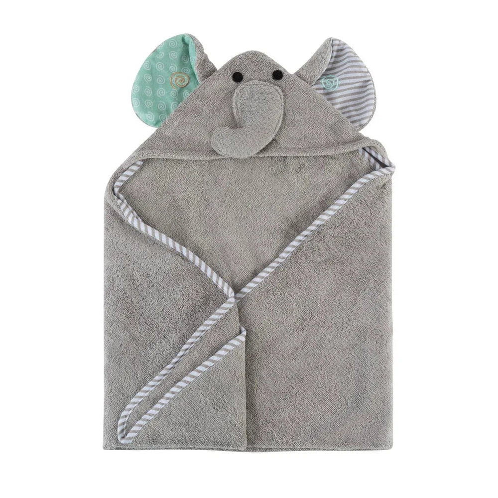 Zoocchini Baby Terry Hooded Bath Towel (0-18M), product view 13