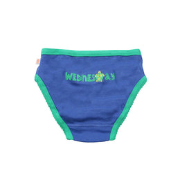 Zoocchini Toddler Organic Pantys 7pk Days Of The Week