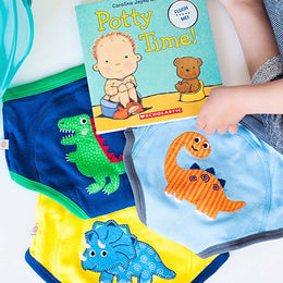 Zoocchini Toddler Organic Potty Training Pants 3pk Jurassic Pals