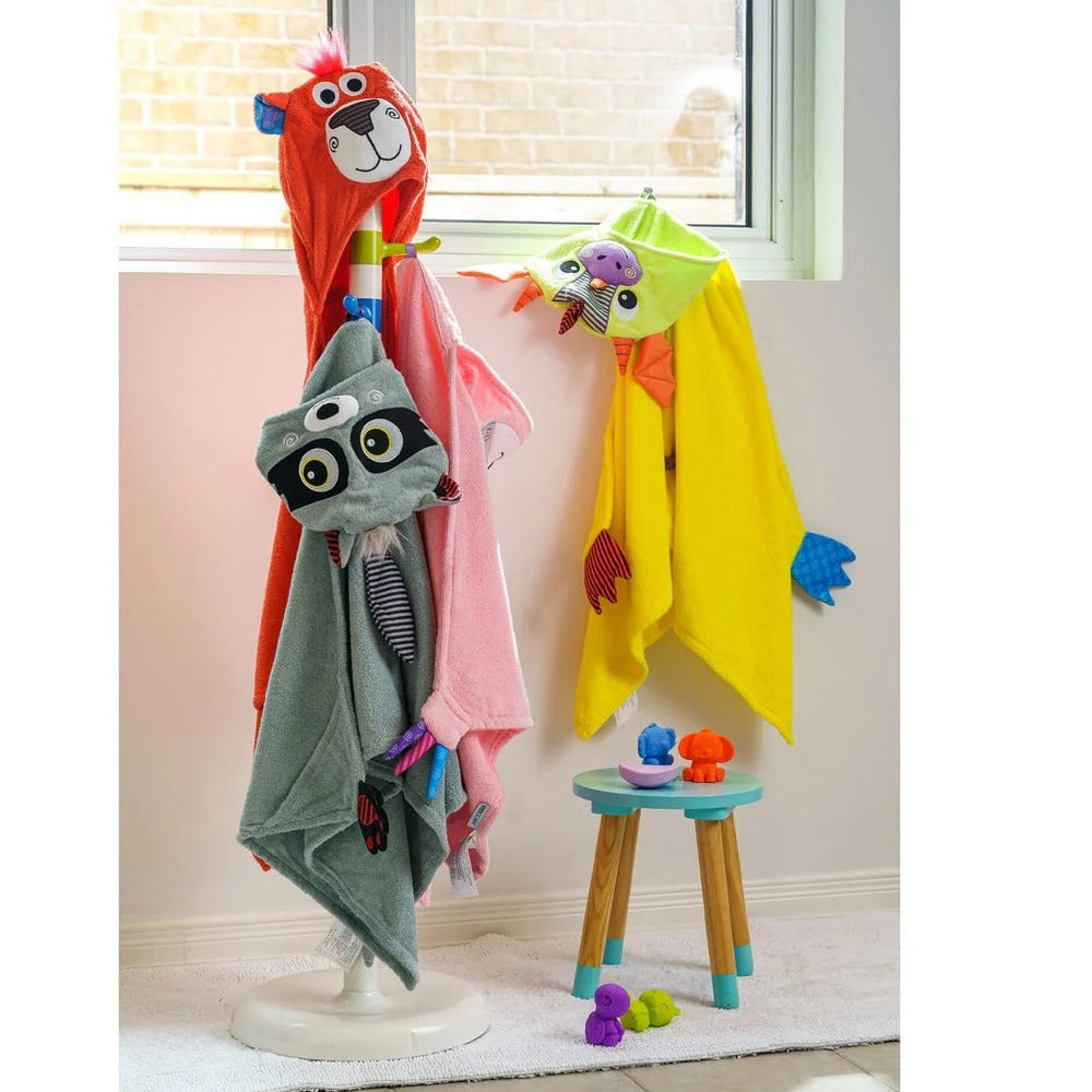 Zoocchini Toddler Terry Hooded Bath Towel (2-6Y), product view 3