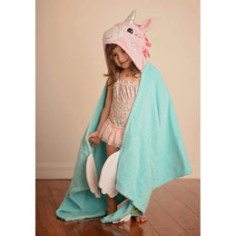 Zoocchini Toddler Terry Hooded Bath Towel (2-6Y)
